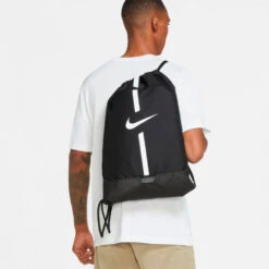 Bolsa Nike Gym Sack Academy -JOMA Tienda de ventas bolsa nike gym sack academy black black white 3