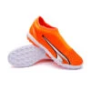 Bota Puma Ultra Match LL Turf + Mid Niño 1 Bota Puma Ultra Match LL Turf + Mid Niño -JOMA Tienda de ventas bota puma ultra match ll turf mid nino ultra orange white blue glimmer 0
