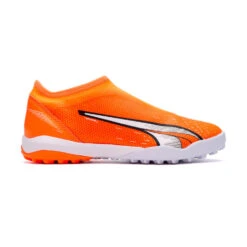 Bota Puma Ultra Match LL Turf + Mid Niño -JOMA Tienda de ventas bota puma ultra match ll turf mid nino ultra orange white blue glimmer 1