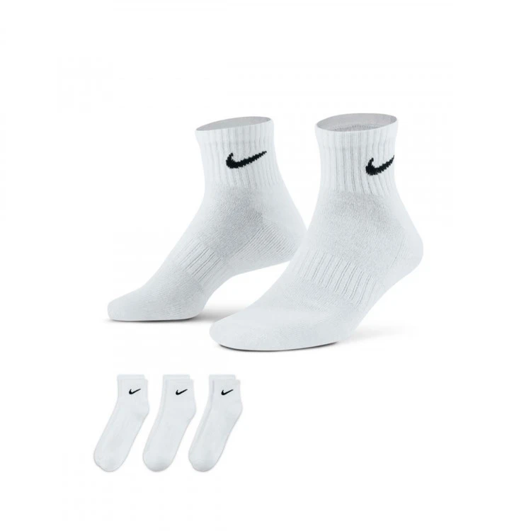 Calcetines Nike Everyday Cushioned Ankle (3 Pares) 3 Calcetines Nike Everyday Cushioned Ankle (3 Pares)