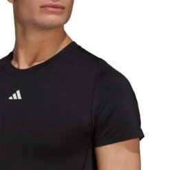 Camiseta Adidas TechFit Short Sleeve -JOMA Tienda de ventas camiseta adidas techfit black 3