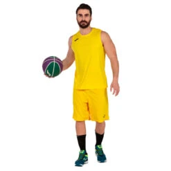 Camiseta Joma Combi Basket S/m -JOMA Tienda de ventas camiseta joma combi basket sm amarillo 1