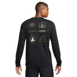 Camiseta Nike Dri-Fit Yoga 8 Camiseta Nike Dri-Fit Yoga -JOMA Tienda de ventas camiseta nike dri fit yoga black 1