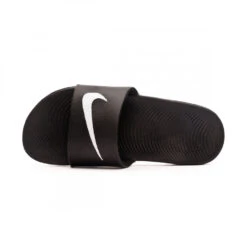 Chanclas Nike Kawa Slide Niño -JOMA Tienda de ventas chanclas nike kawa slide black white 4