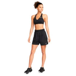 Pantalón Corto Nike Dri-Fit Attack Mujer -JOMA Tienda de ventas pantalon corto nike dri fit attack mujer black white reflective silver 4