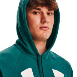 Sudadera Under Armour UA Rival Fleece Big Logo Hoodie -JOMA Tienda de ventas sudadera under armour ua rival fleece big logo hoodie coastal teal onyx white 4
