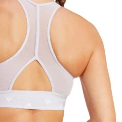 Sujetador Adidas Powerreact Training Medium Support 3 Stripes Mujer -JOMA Tienda de ventas sujetador adidas powerreact training medium support 3 stripes mujer silver 4