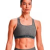 Sujetador Under Armour UA Crossback Mid Heather Mujer 2 Sujetador Under Armour UA Crossback Mid Heather Mujer -JOMA Tienda de ventas sujetador under armour ua crossback mid heather mujer charcoal light heather pitch gray black 0